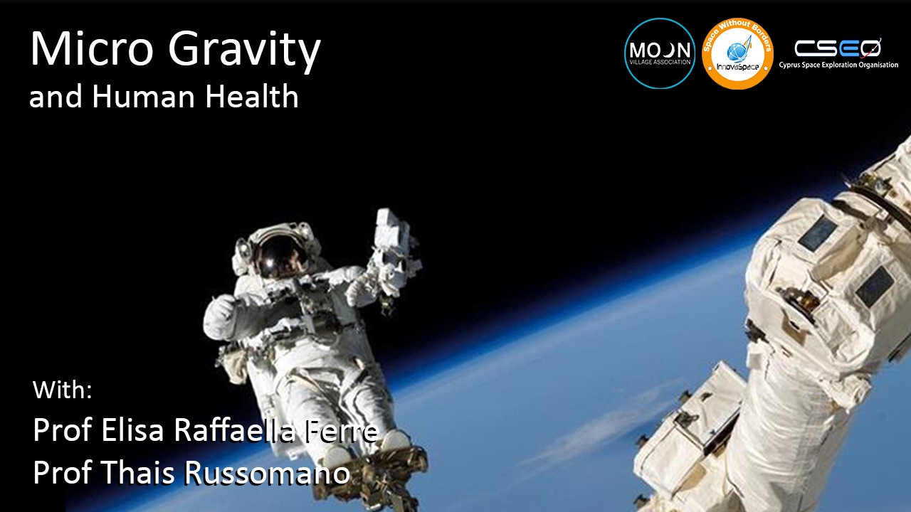 Watch the Cultural WG & Lunar Human Physiology & Biology WG webinar: Microgravity and Human Health